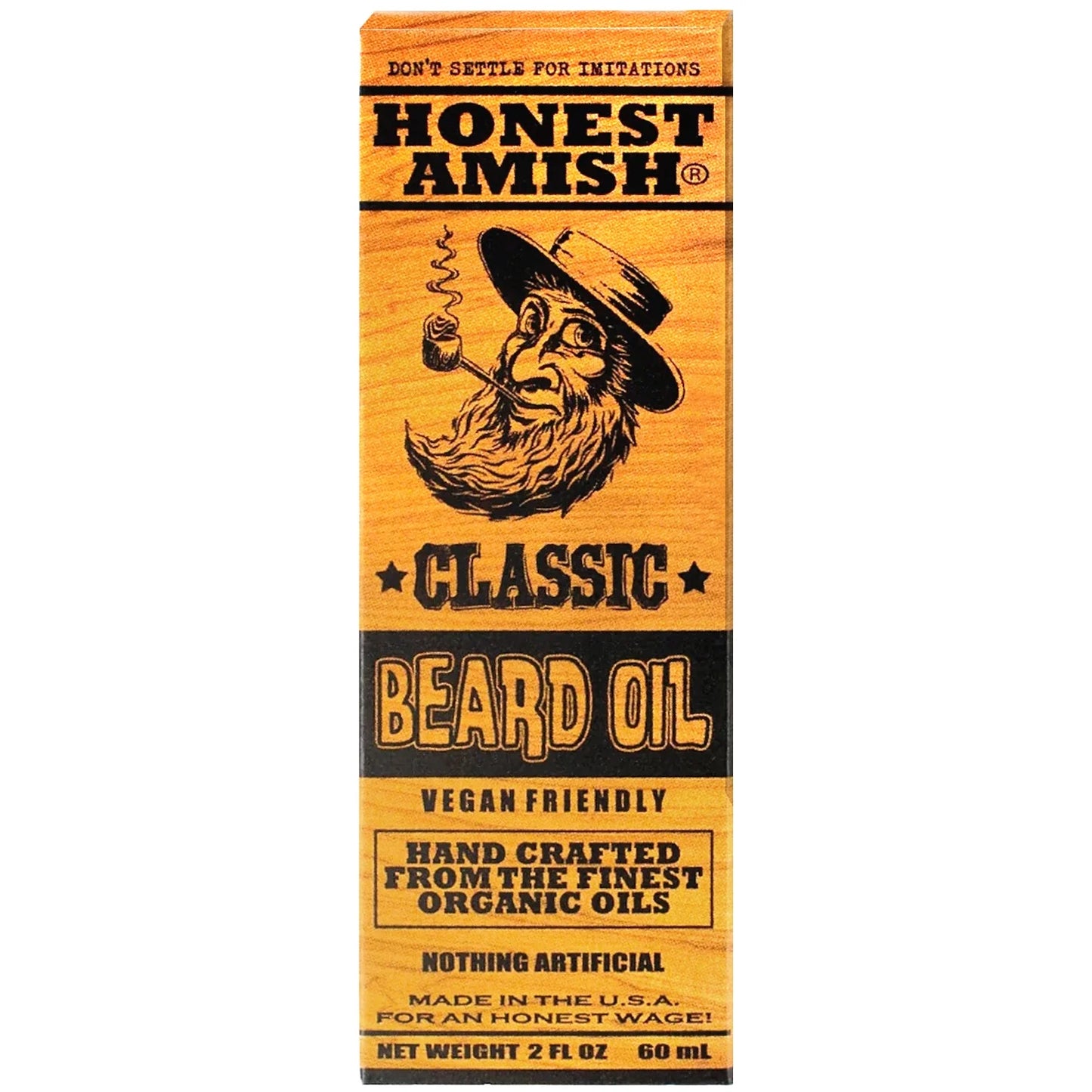 Classic Organic Beard Oil, 2 Fl Oz