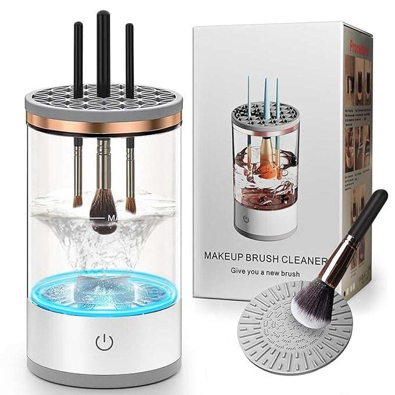 Automatic Brush Cleaner Electric Makeup Brush Cleaning Machine Fast Clean Dryer