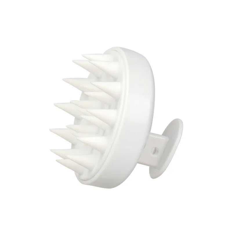 Silicone Shampoo Brush Head Scalp Massage Comb Hair Root Itching Clean the Scalp Thoroughly Body Massage Brush Bath Brush