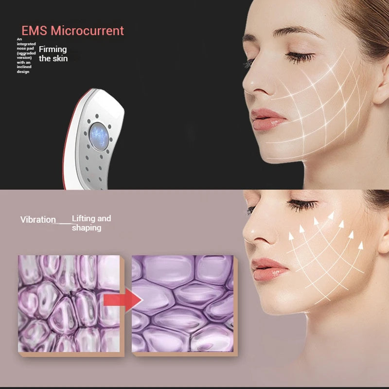 V-Line Face Lift Massager – Portable LED Beauty Device
