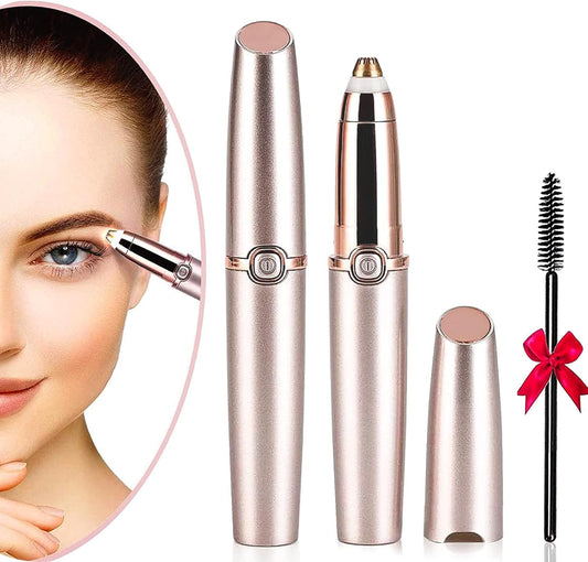 Rose Gold Hair Trimmer, Facial Hair Remover, Body Hair Trimmer, Pain-Free & Effortless, Unisex-Adults