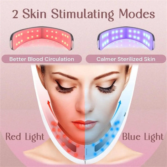 V-Line Face Lift Massager – Portable LED Beauty Device